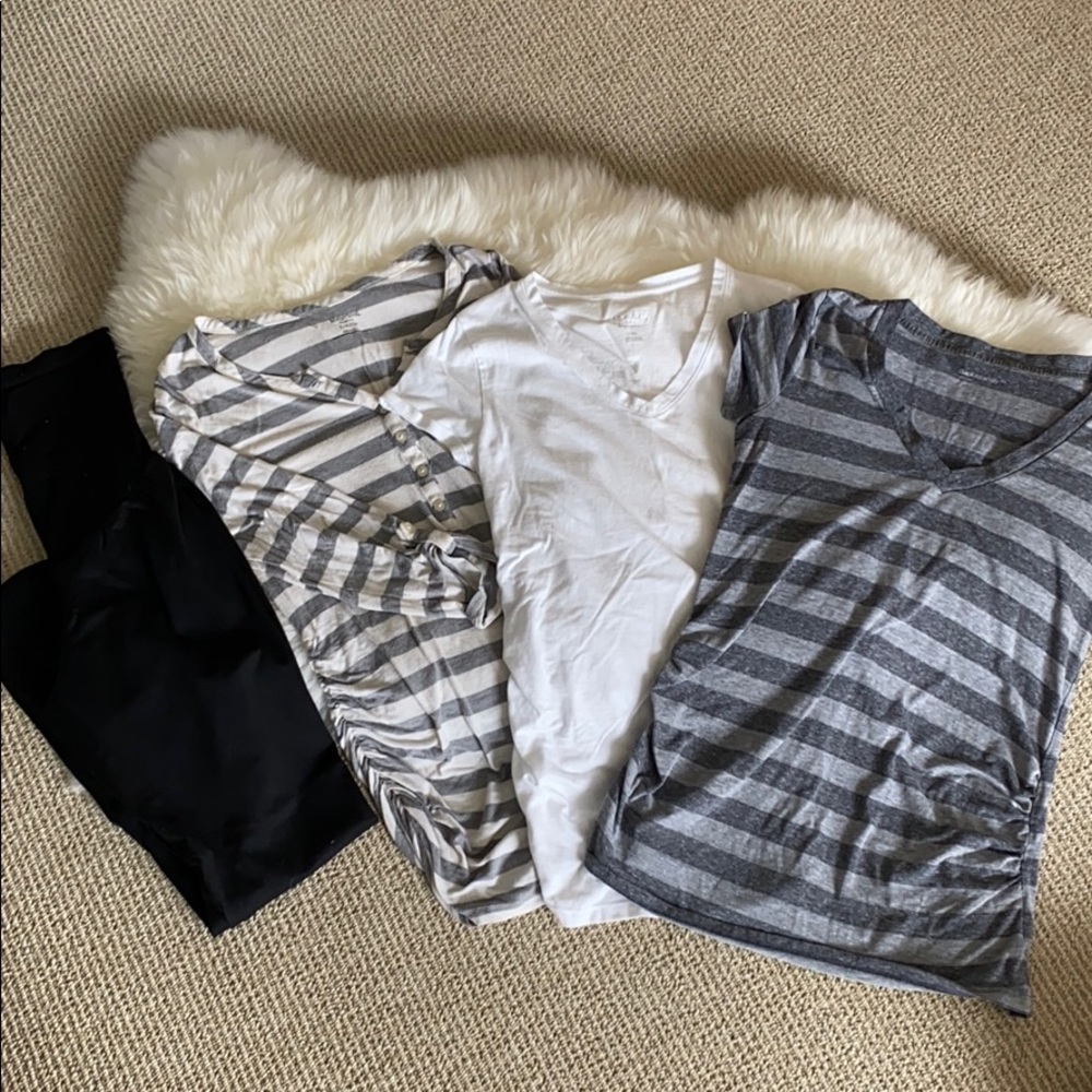 Maternity Bundle - 3 Tops + Leggings